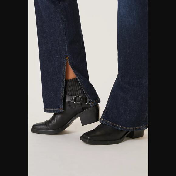 NWT Anthropologie Pilcro The Split Straight Jeans - 32 Waist - Picture 3 of 9